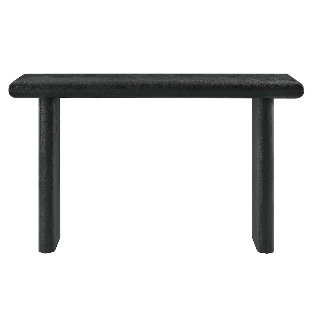 Relic Concrete Textured Console Table. Picture 6