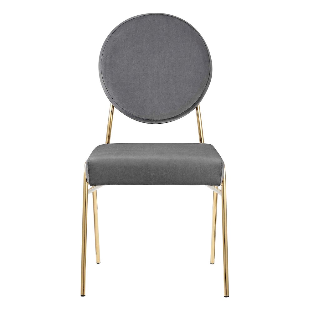 Craft Performance Velvet Dining Side Chairs Set of 2. Picture 6