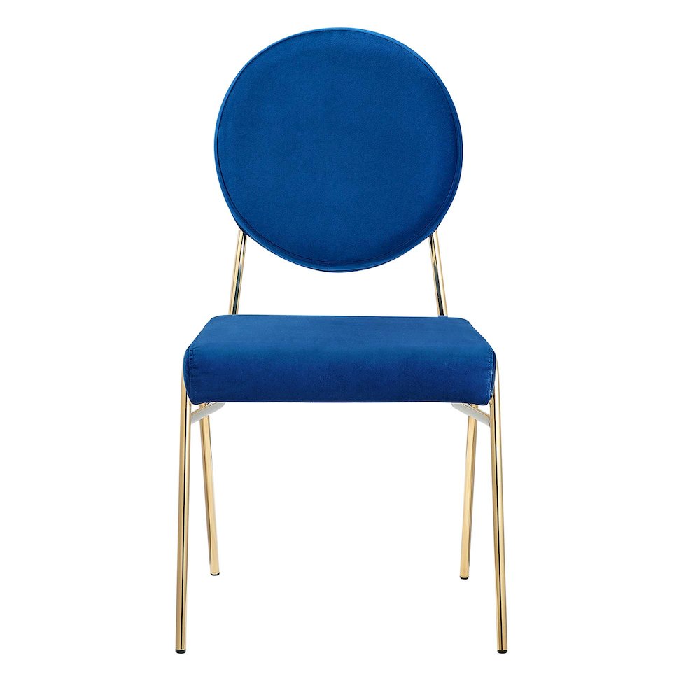 Craft Performance Velvet Dining Side Chairs Set of 2. Picture 6