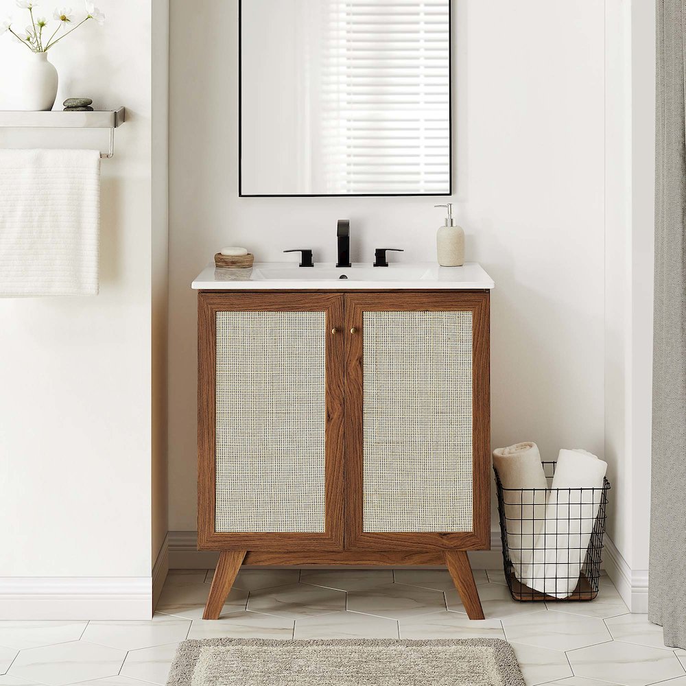 Soma 30” Bathroom Vanity Cabinet (Sink Basin Not Included). Picture 10