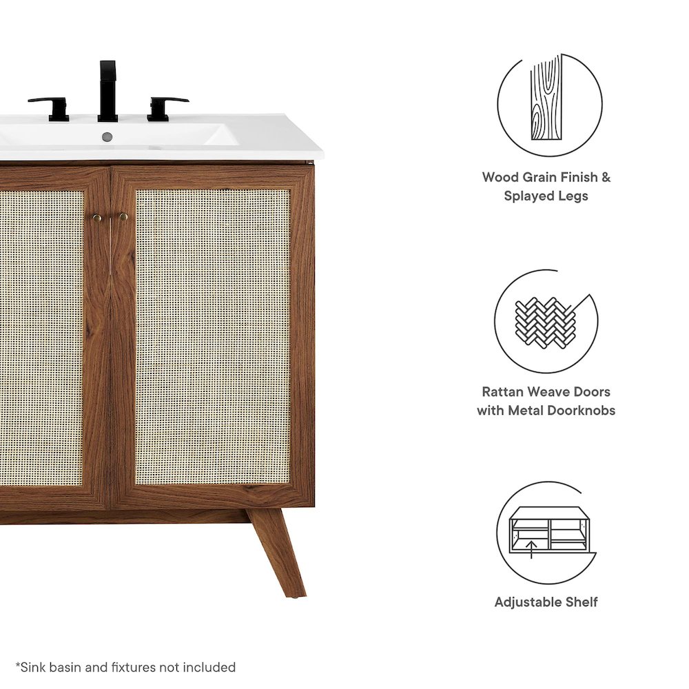 Soma 30” Bathroom Vanity Cabinet (Sink Basin Not Included). Picture 2