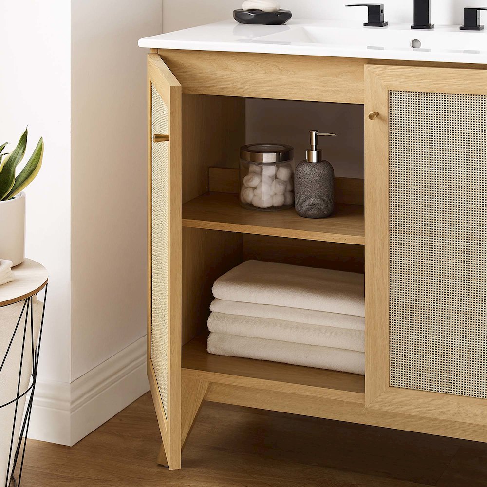 Soma 36” Bathroom Vanity Cabinet (Sink Basin Not Included). Picture 11