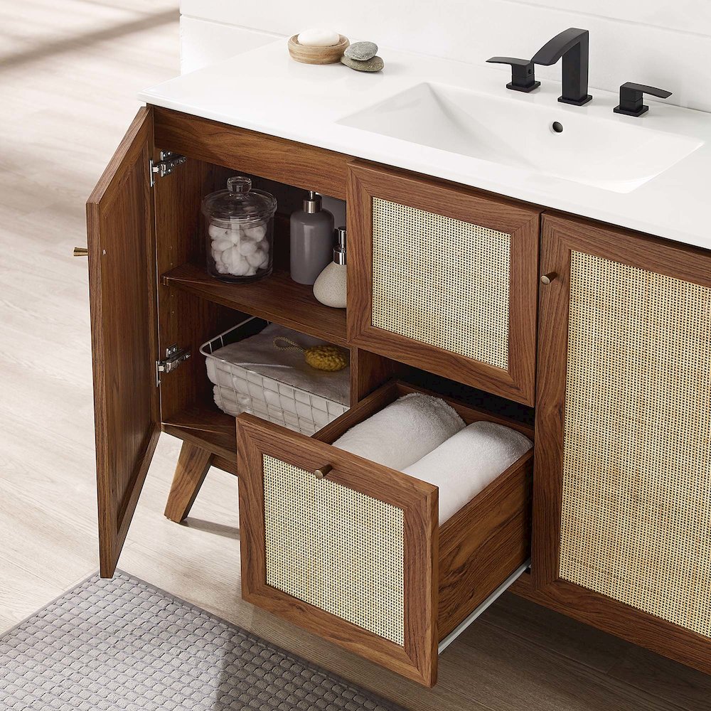 48” Single or Double Sink Bathroom Vanity Cabinet (Sink Basin Not Included). Picture 12