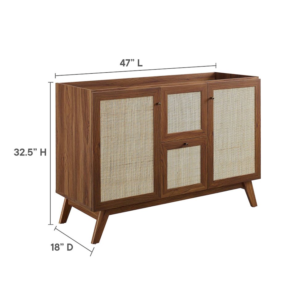 48” Single or Double Sink Bathroom Vanity Cabinet (Sink Basin Not Included). Picture 3