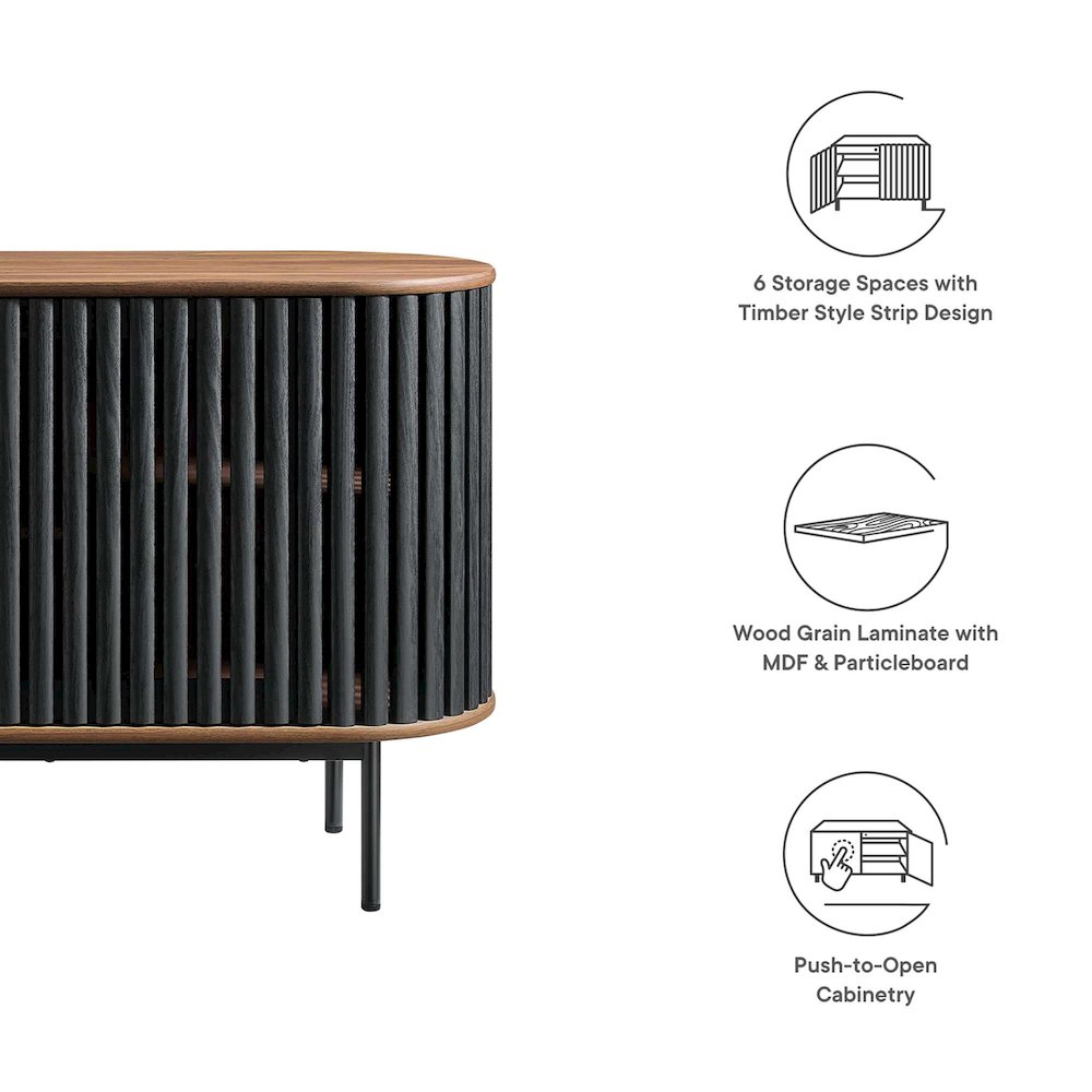 Fortitude 59” Oval Sideboard. Picture 2