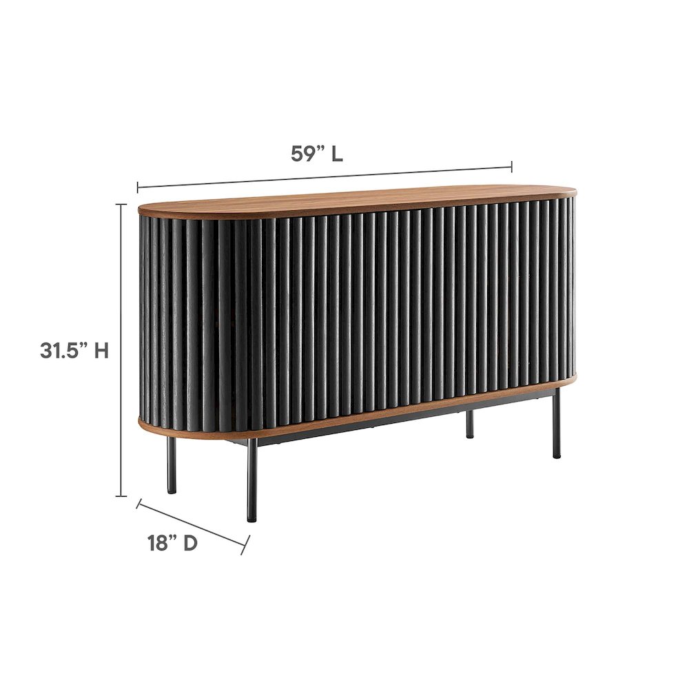 Fortitude 59” Oval Sideboard. Picture 3
