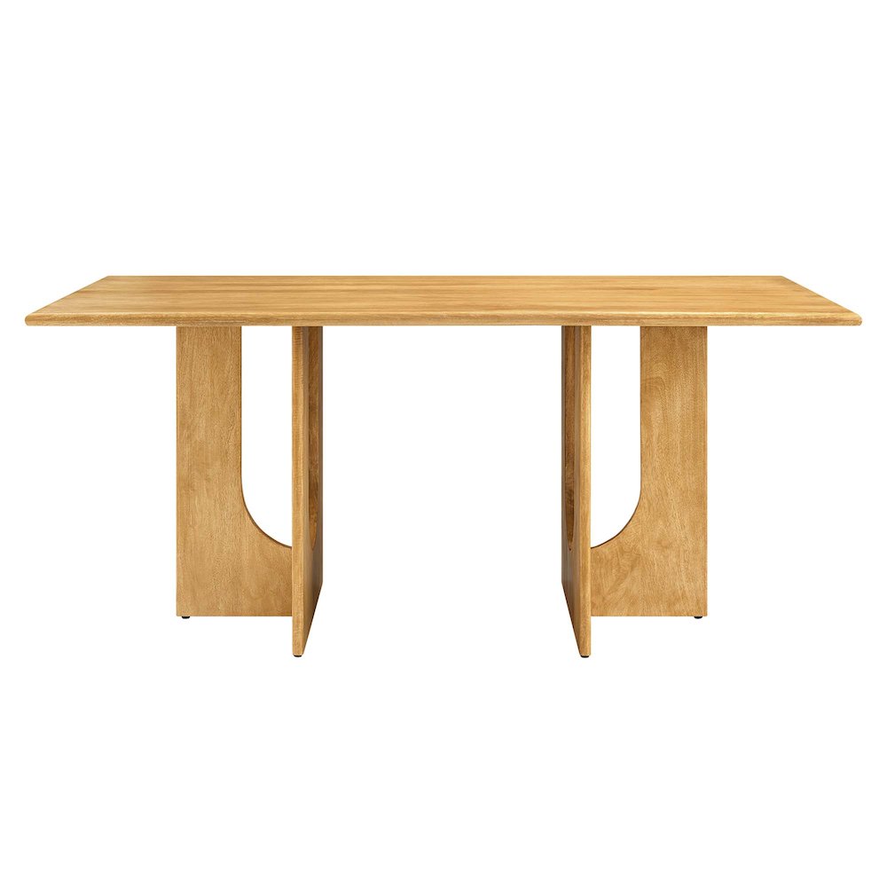 Rivian Rectangular 70" Wood Dining Table. Picture 5