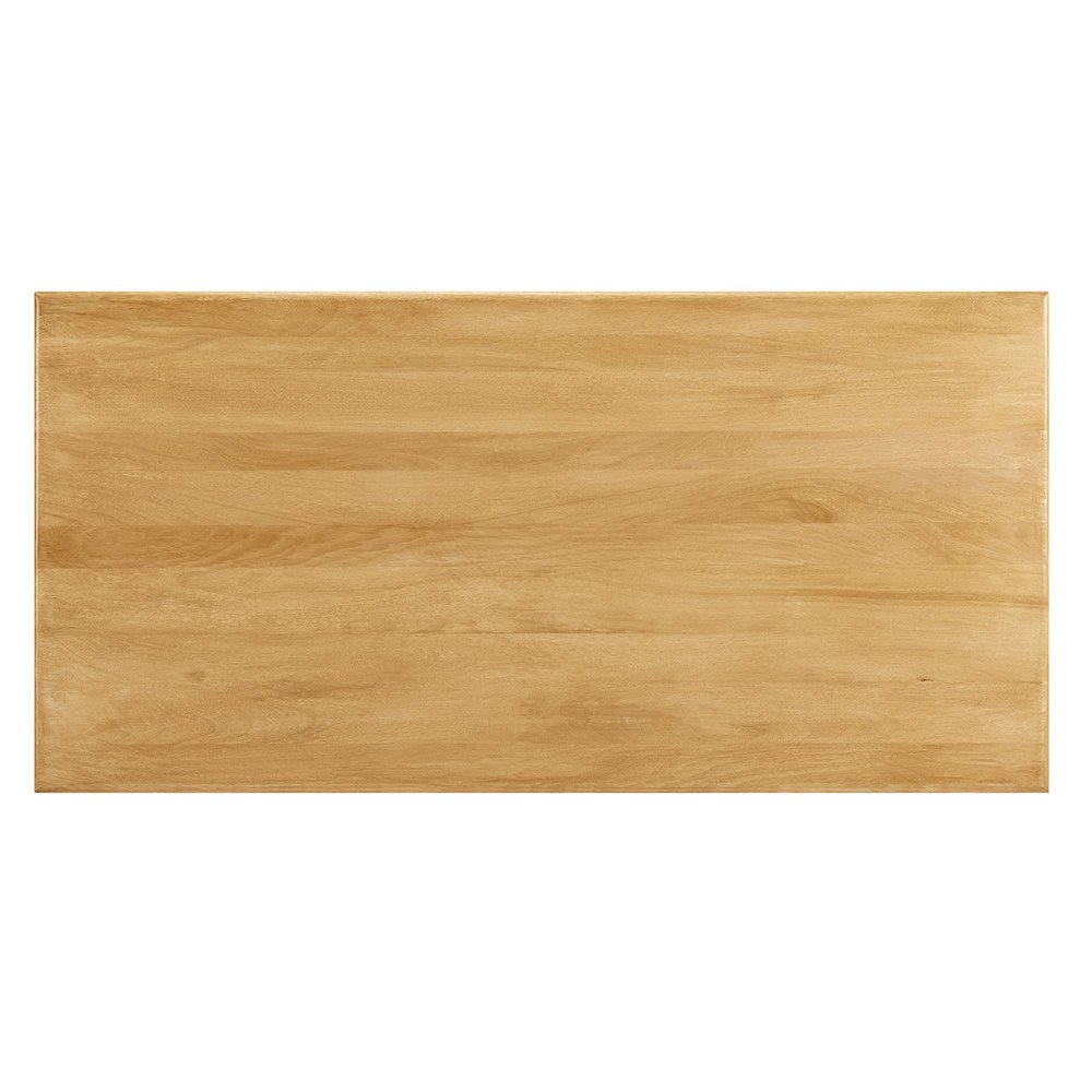 Rivian Rectangular 70" Wood Dining Table. Picture 6