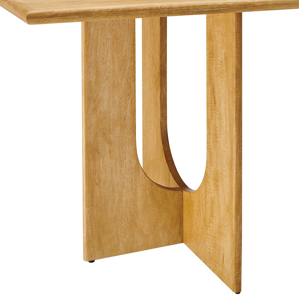 Rivian Rectangular 70" Wood Dining Table. Picture 7