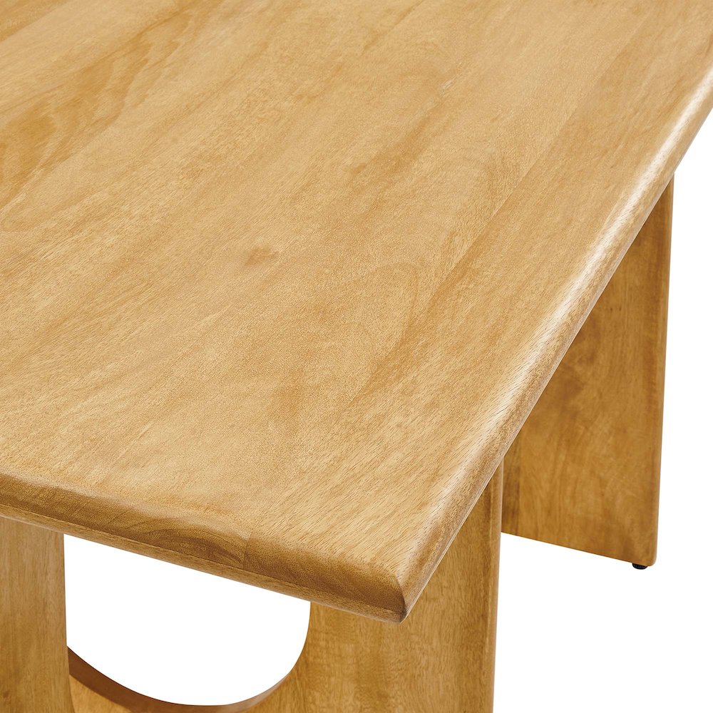 Rivian Rectangular 70" Wood Dining Table. Picture 8