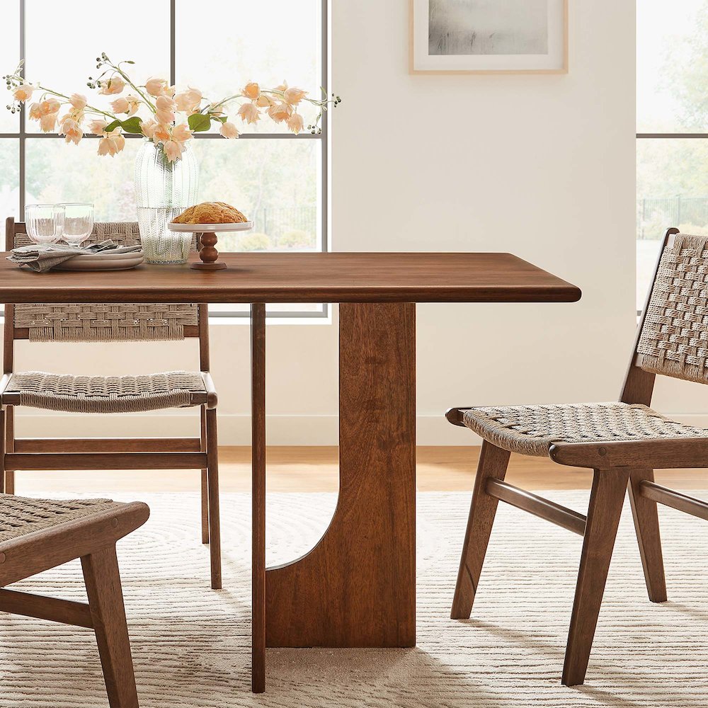 Rivian Rectangular 70" Wood Dining Table. Picture 10