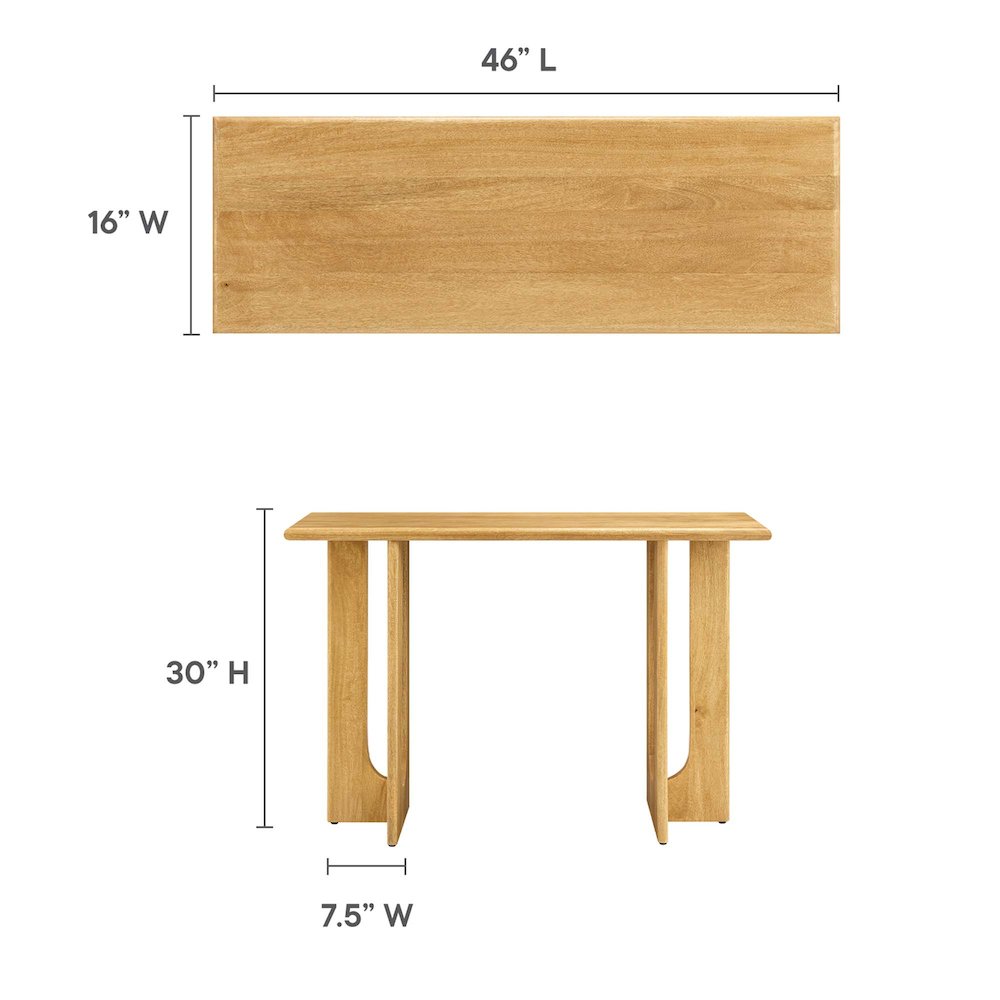 Rivian 46" Console Table. Picture 3