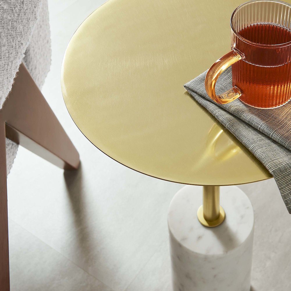 Lyric Round Side Table. Picture 11