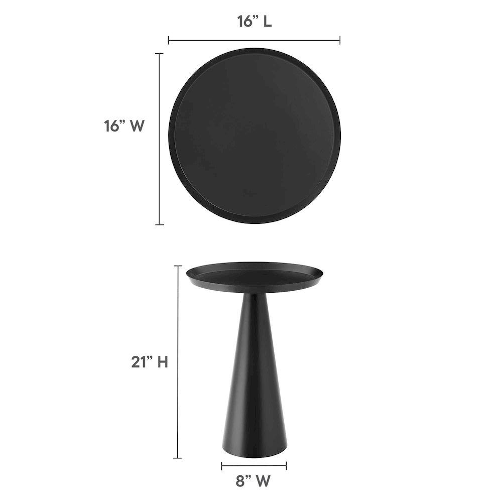 Maren Round Side Table. Picture 3