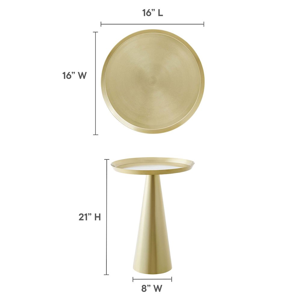 Maren Round Side Table. Picture 3