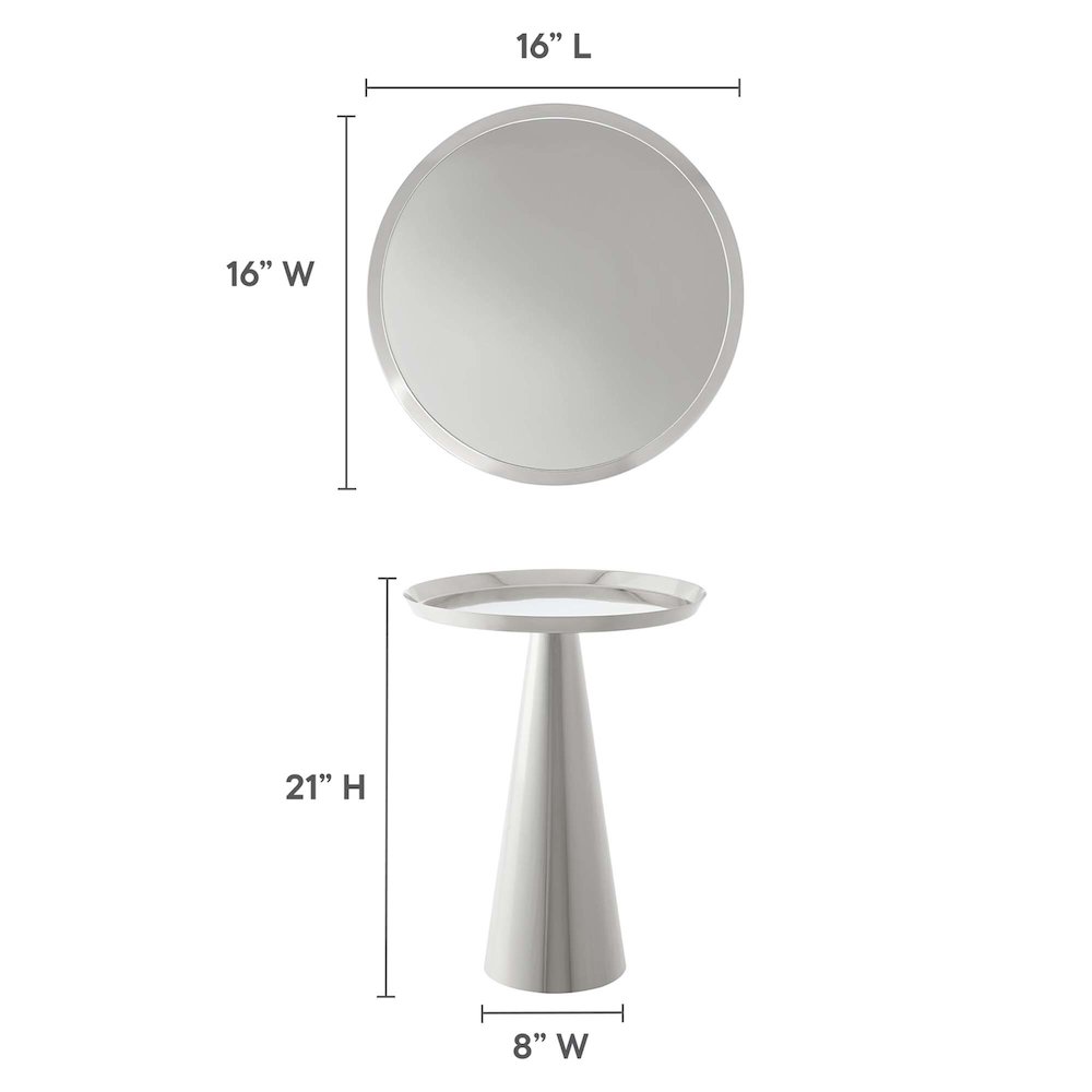 Maren Round Side Table. Picture 2
