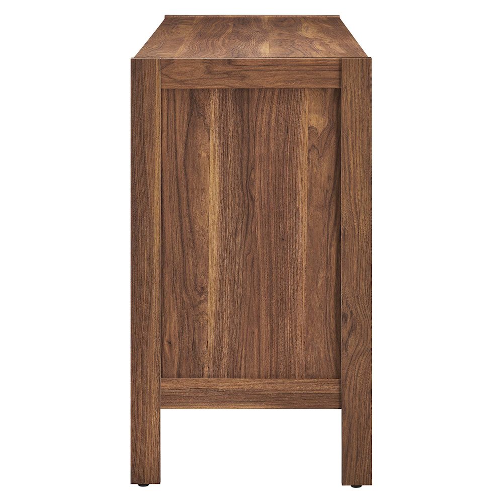 Capri 65" Wood Grain Sideboard Storage Cabinet. Picture 4