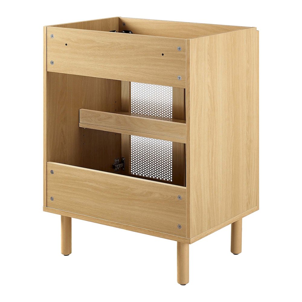 Calla 24" Perforated Metal Bathroom Vanity Cabinet (Sink Basin Not Included). Picture 5