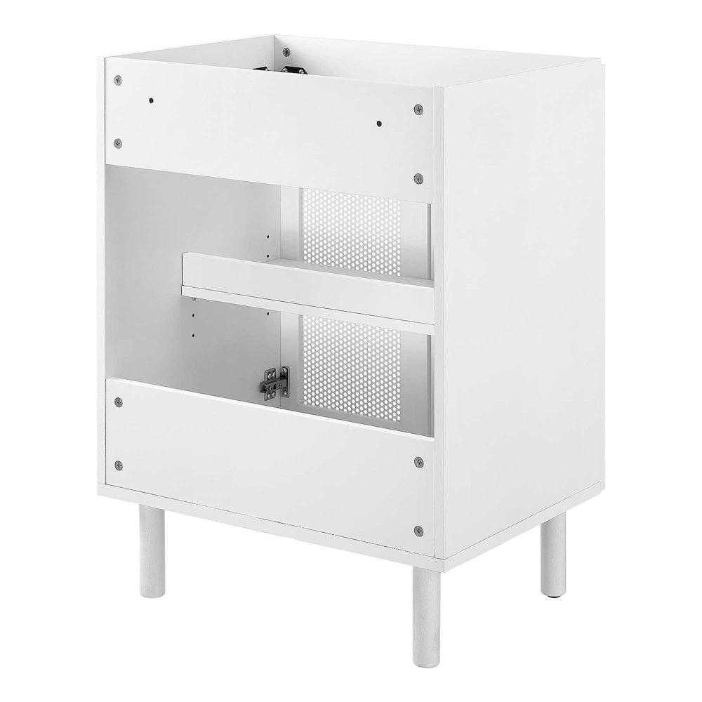 Calla 24" Perforated Metal Bathroom Vanity Cabinet (Sink Basin Not Included). Picture 5