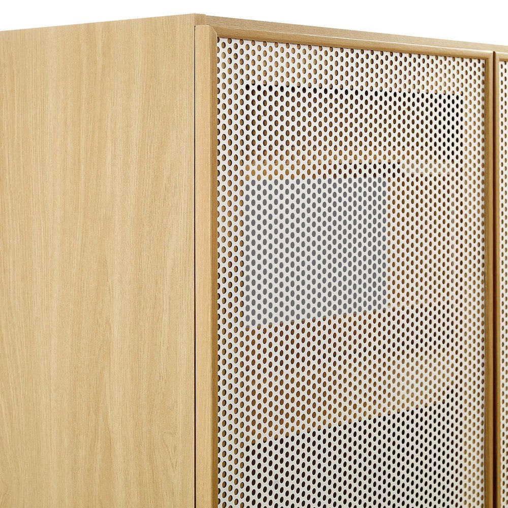 Calla 36" Perforated Metal Bathroom Vanity Cabinet (Sink Basin Not Included). Picture 9