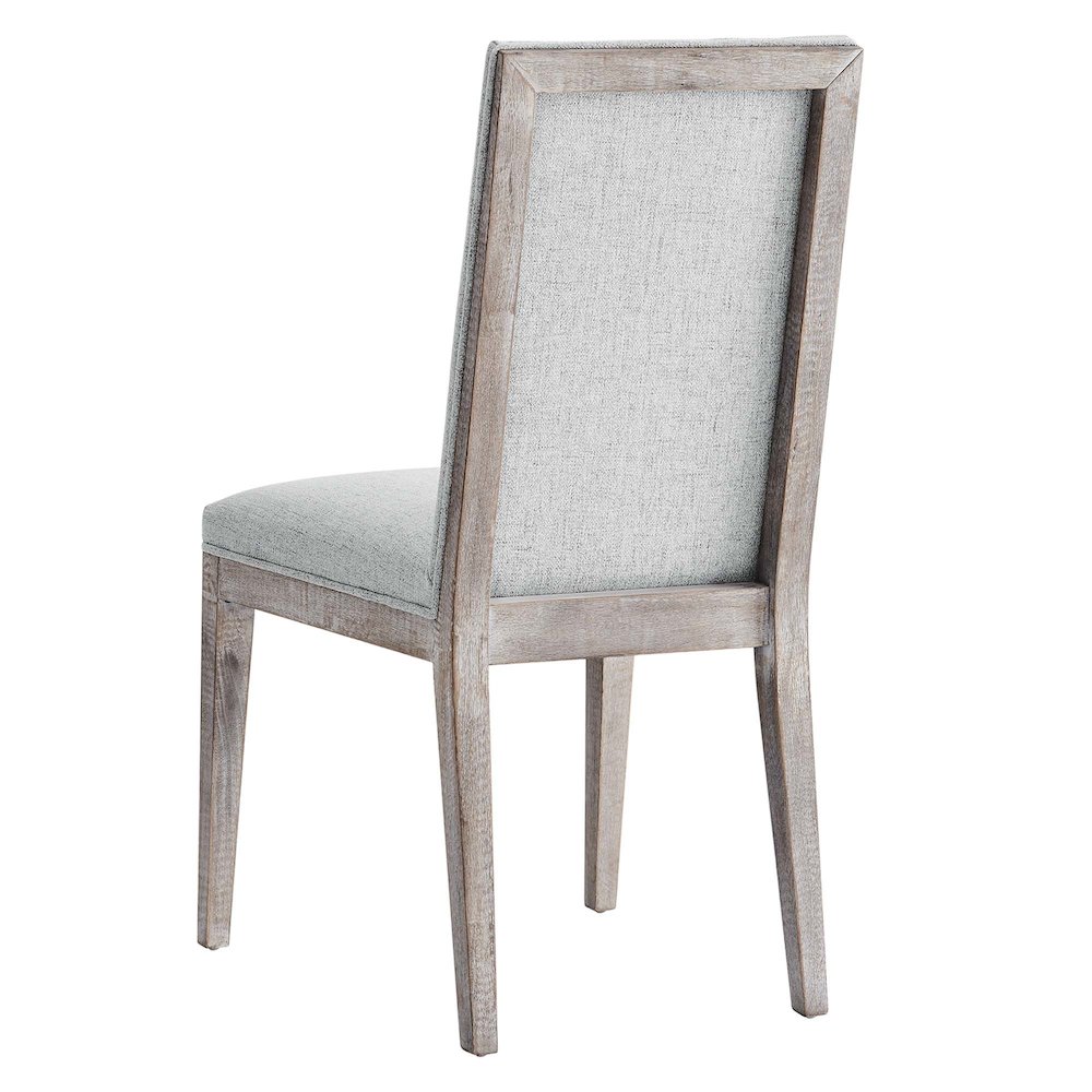 Maisonette French Vintage Tufted Fabric Dining Side Chairs Set of 2. Picture 5