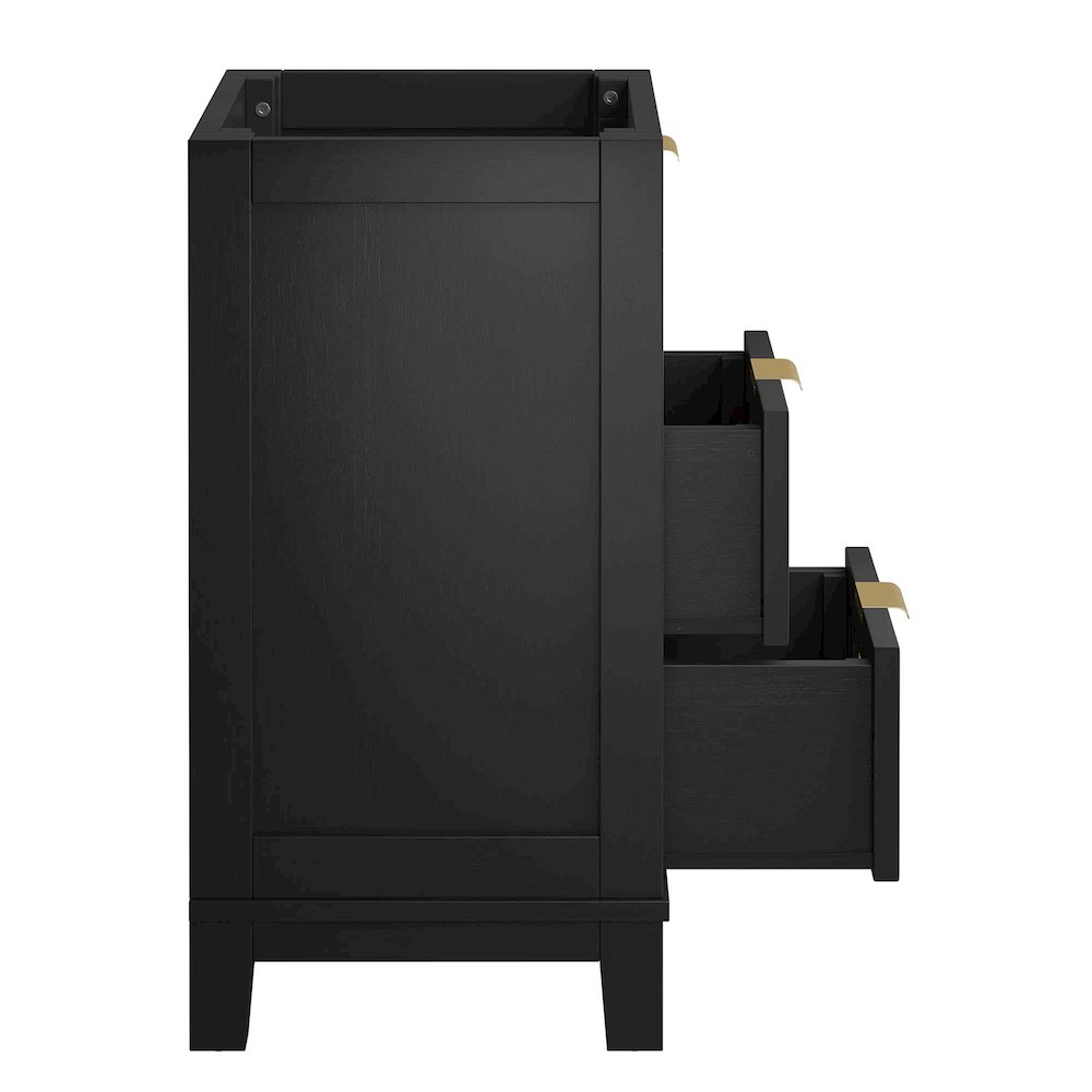 Dixie 24” Solid Wood Bathroom Vanity Cabinet (Sink Basin Not Included). Picture 8