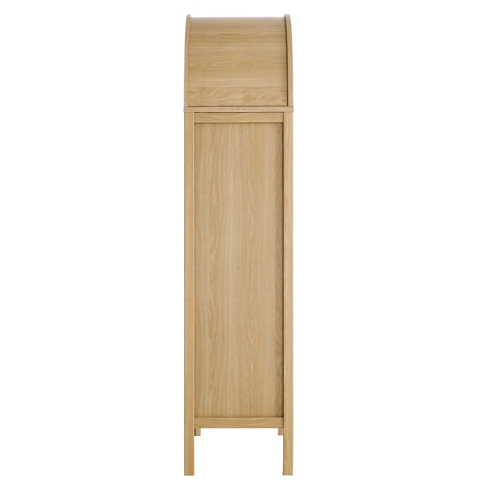 Tessa Tall Arched Storage Display Cabinet. Picture 4