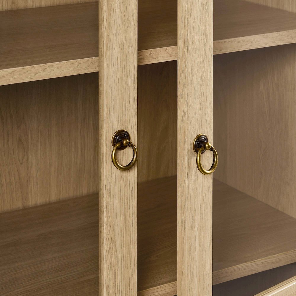 Tessa Tall Arched Storage Display Cabinet. Picture 7