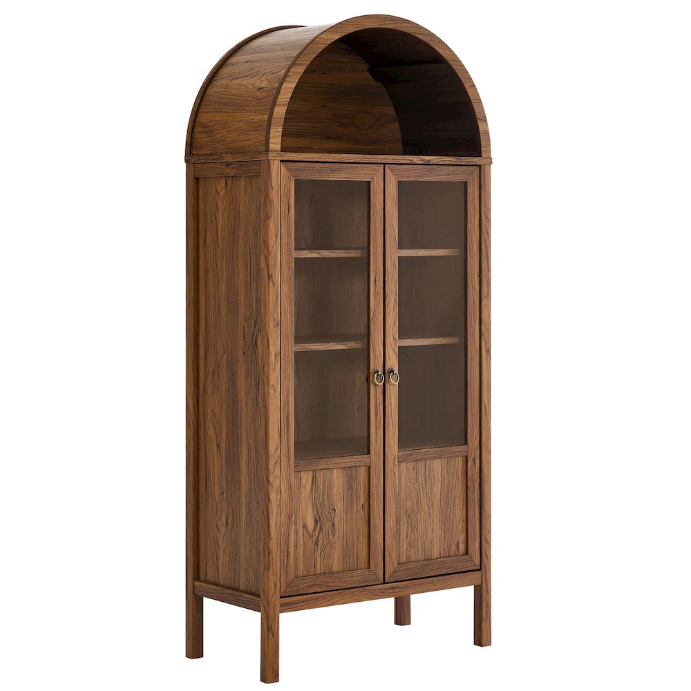 Tessa Tall Arched Storage Display Cabinet. Picture 1