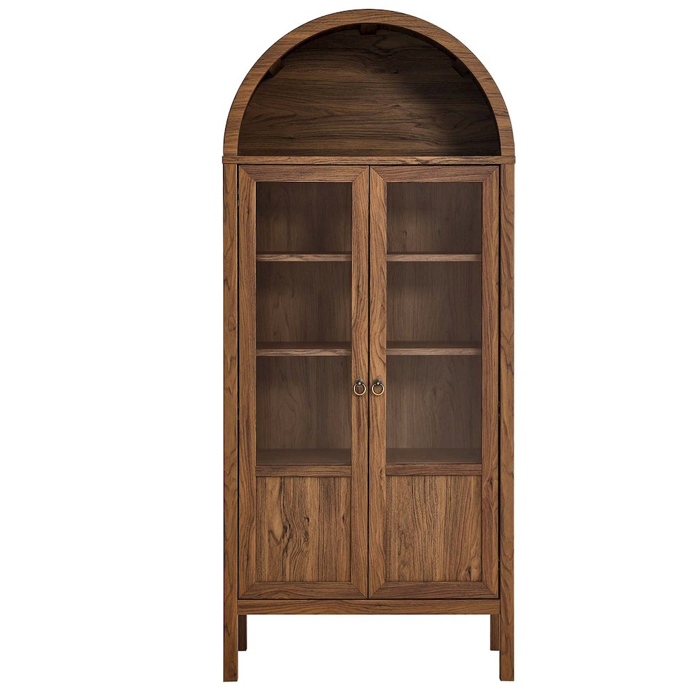 Tessa Tall Arched Storage Display Cabinet. Picture 5