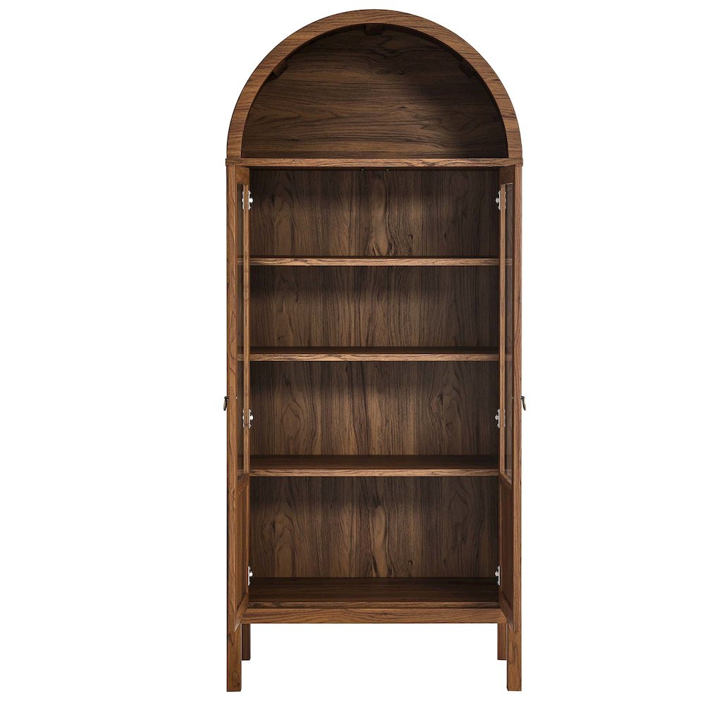 Tessa Tall Arched Storage Display Cabinet. Picture 6