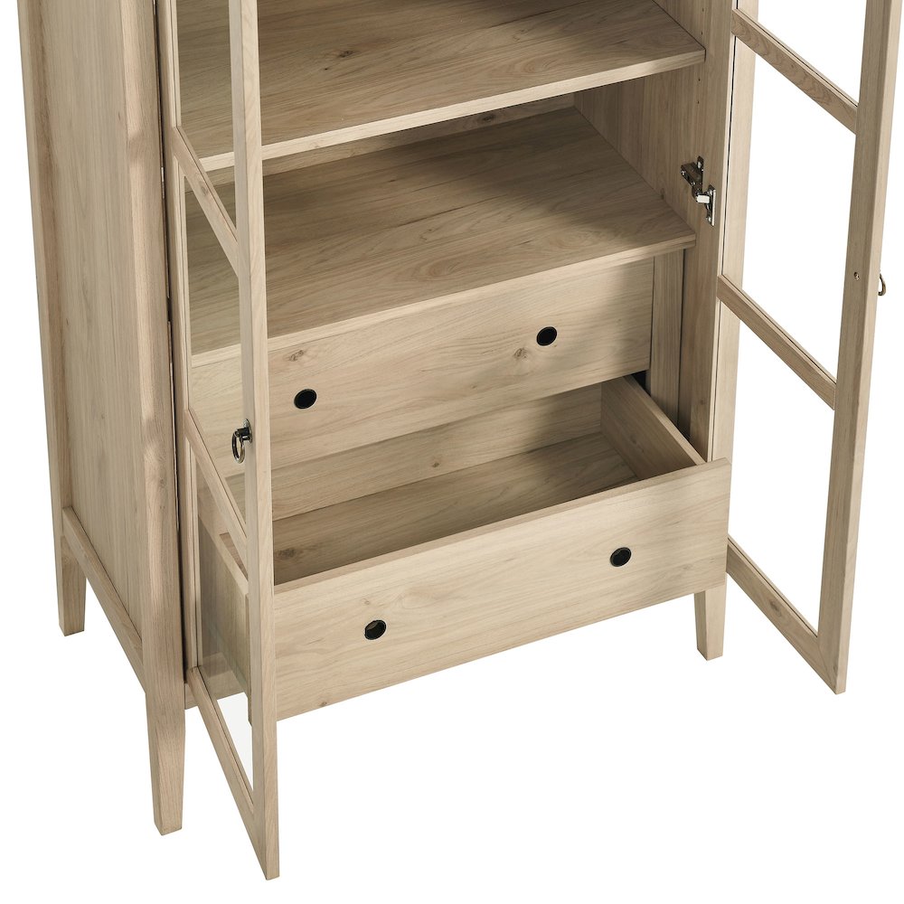 Nolan Tall Arched Storage Display Cabinet. Picture 8