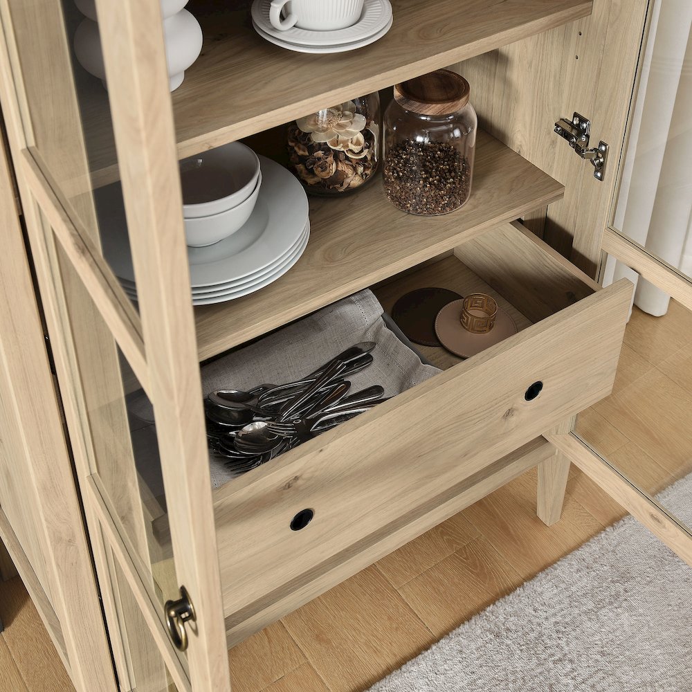 Nolan Tall Arched Storage Display Cabinet. Picture 11
