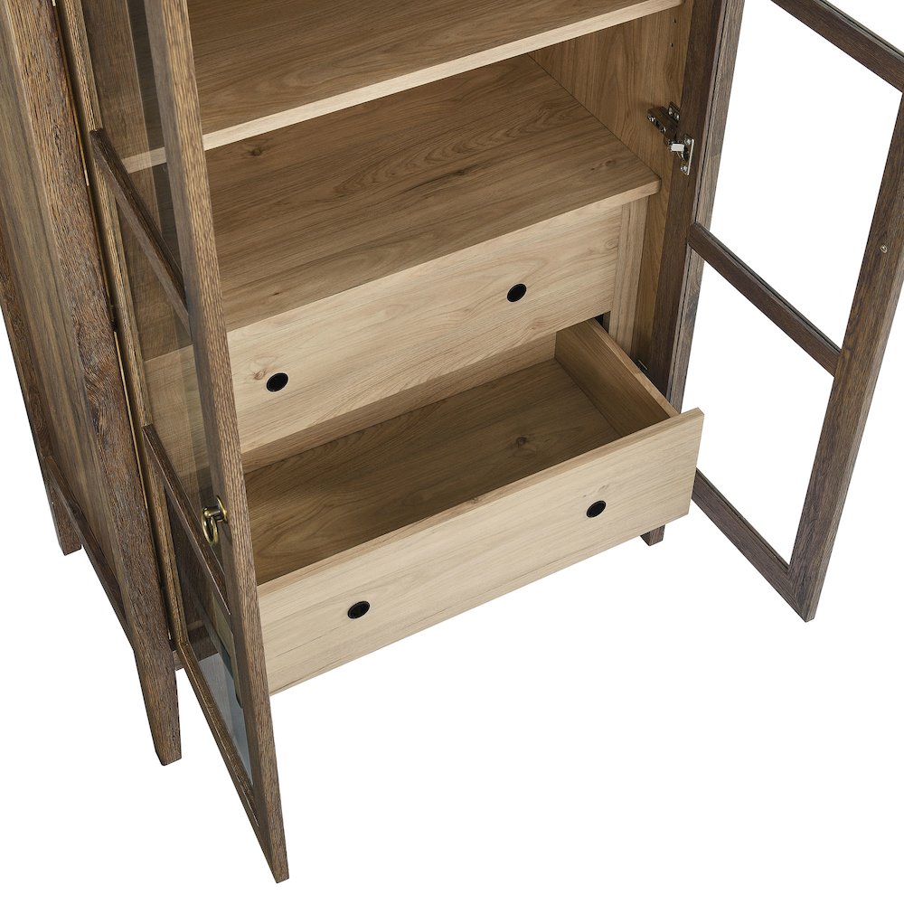 Nolan Tall Arched Storage Display Cabinet. Picture 8