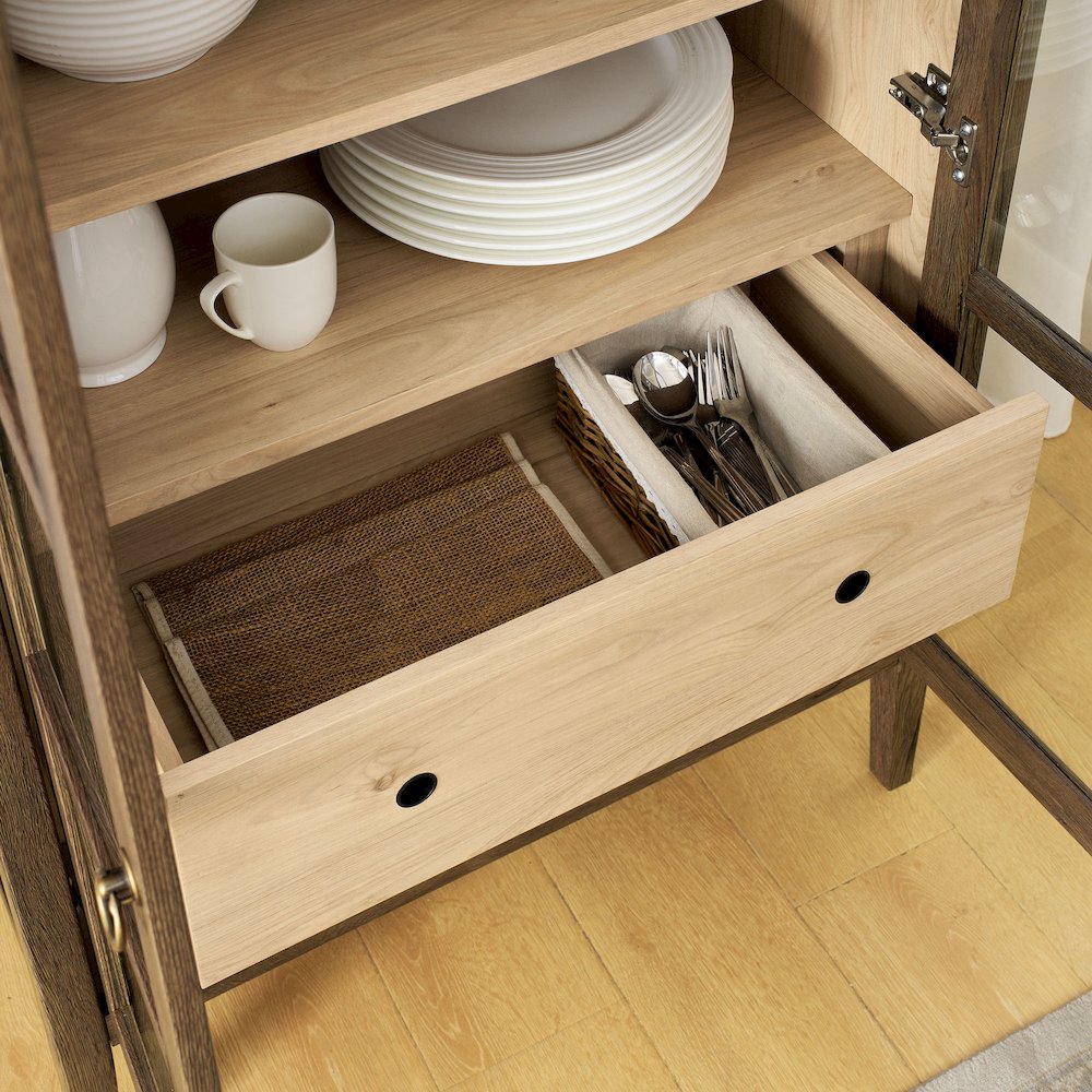 Nolan Tall Arched Storage Display Cabinet. Picture 11