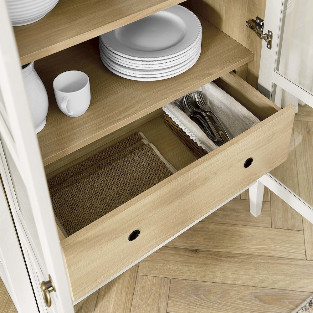 Nolan Tall Arched Storage Display Cabinet. Picture 11