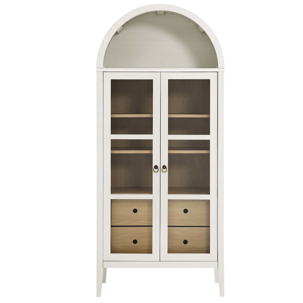 Nolan Tall Arched Storage Display Cabinet. Picture 5