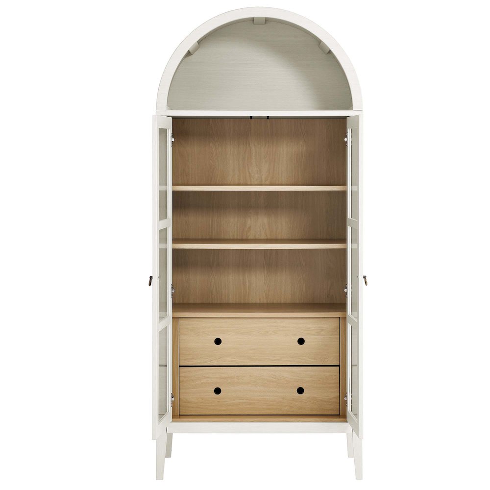 Nolan Tall Arched Storage Display Cabinet. Picture 6