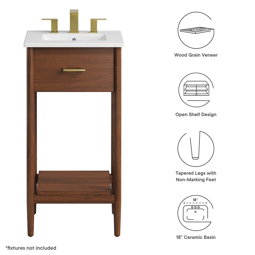 Zaire 18" Bathroom Vanity. Picture 2