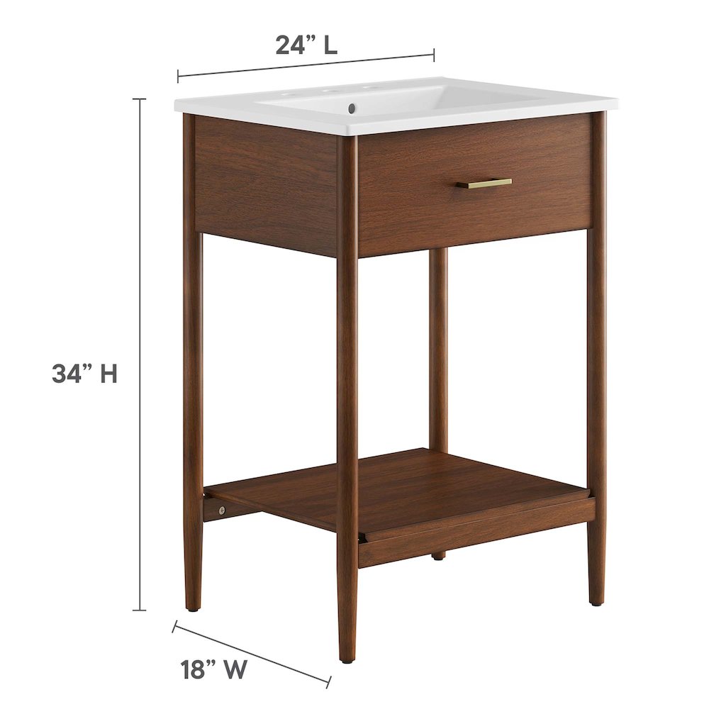 Zaire 24" Bathroom Vanity. Picture 3