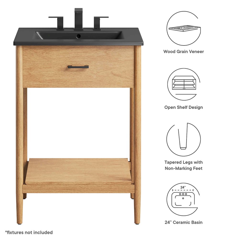 Zaire 24" Bathroom Vanity. Picture 2