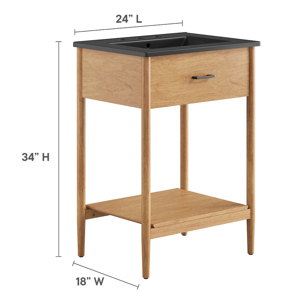 Zaire 24" Bathroom Vanity. Picture 3