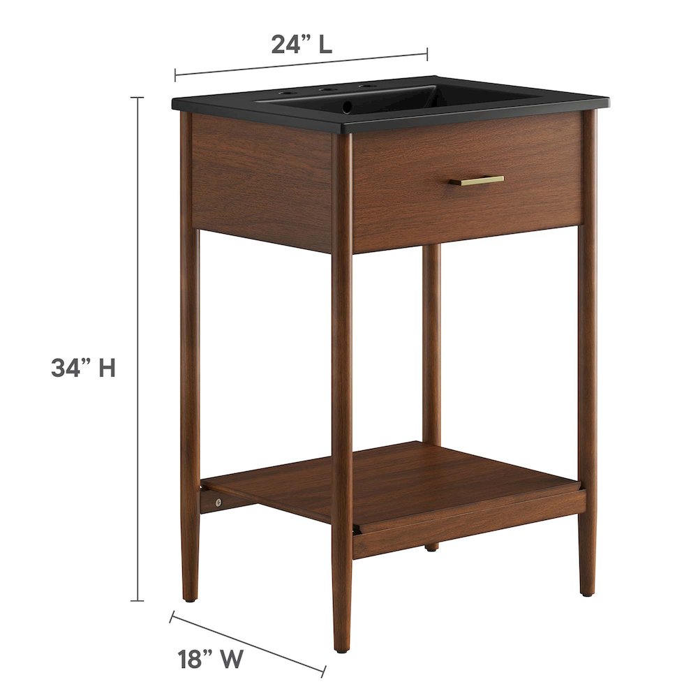 Zaire 24" Bathroom Vanity. Picture 3