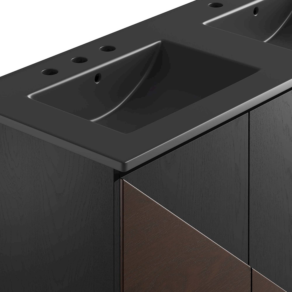 Alchemist 48" Double Sink Bathroom Vanity. Picture 14