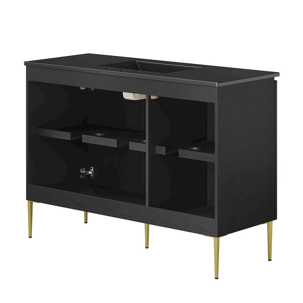 Alchemist 48" Double Sink Bathroom Vanity. Picture 5