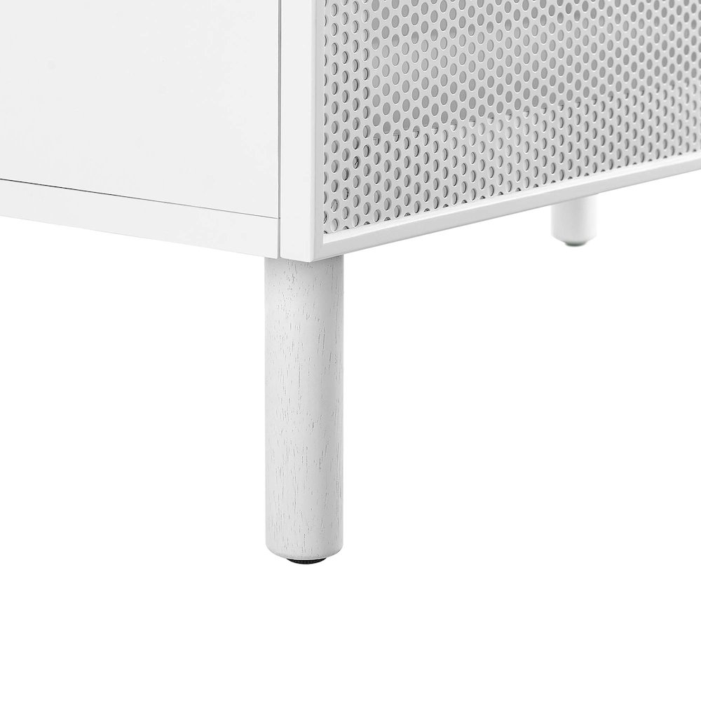Calla 36" Perforated Metal Bathroom Vanity. Picture 9