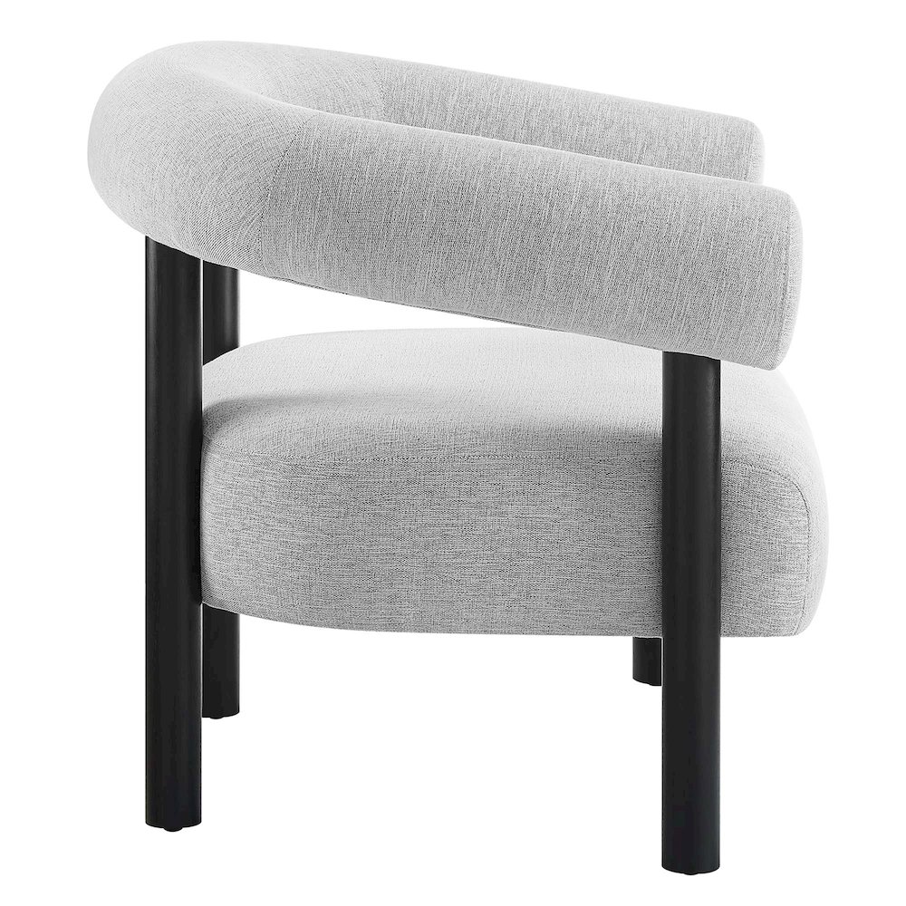 Sable Upholstered Fabric Armchair. Picture 4