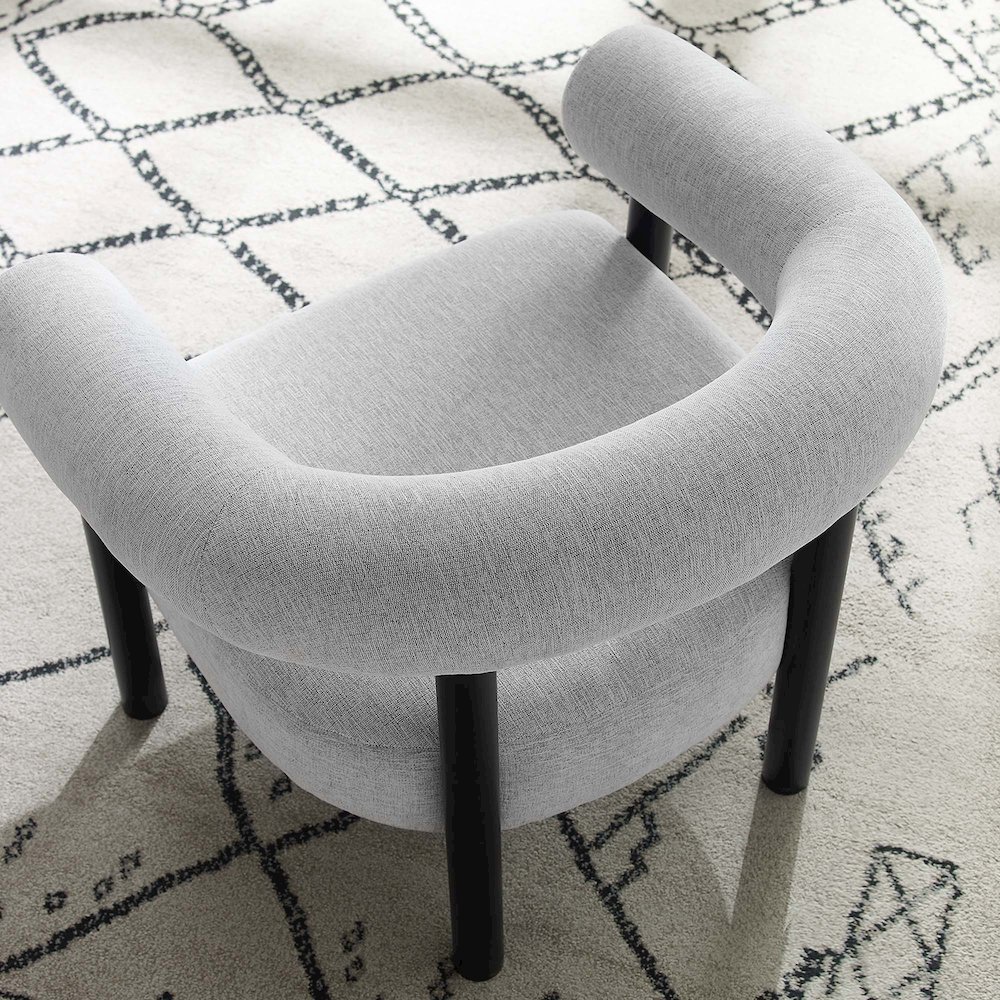 Sable Upholstered Fabric Armchair. Picture 9