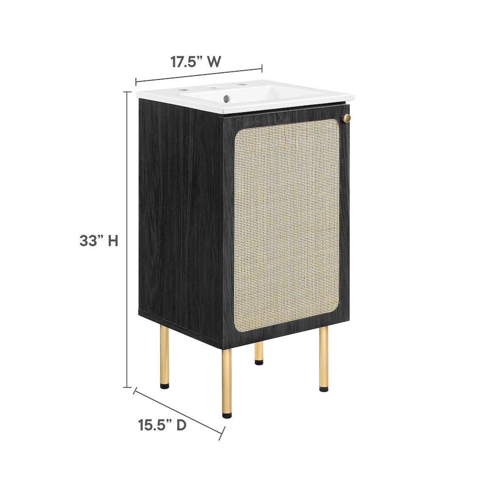Chaucer 18" Bathroom Vanity. Picture 2