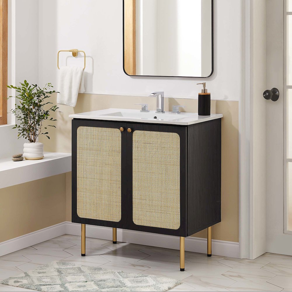 Chaucer 30" Bathroom Vanity. Picture 15